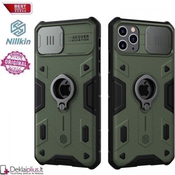 Nillkin Camshield Armor dėklas - žalias (IPHONE 11 PRO MAX)   